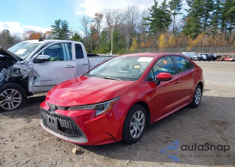 2020 Toyota Corolla Le из США, поврежденный, VIN JTDEPRAE1LJ093867